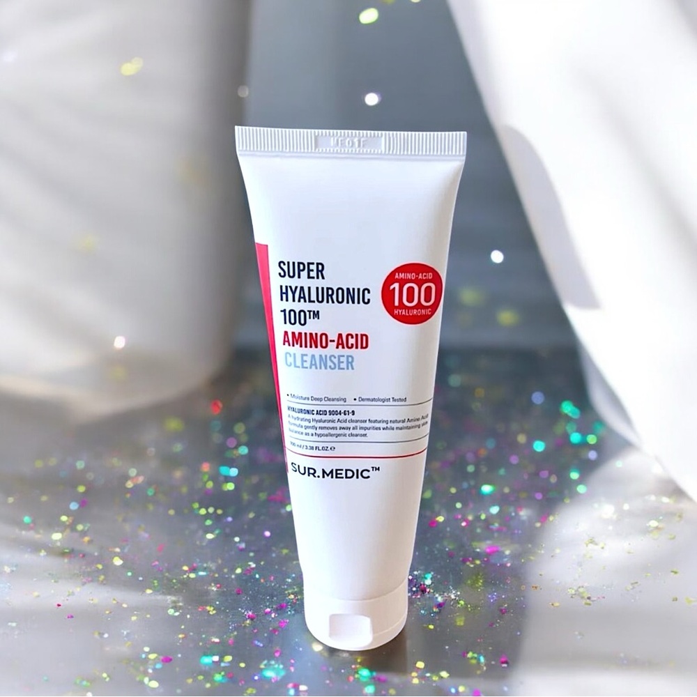 SUR.MEDIC Super Hyaluronic 100 Amino Acid Cleanser 100ml / 3.38oz NWOB & sealed